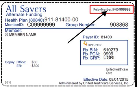 where to find insurance policy number